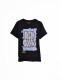 REMERA ESTAMPADA NEGRO