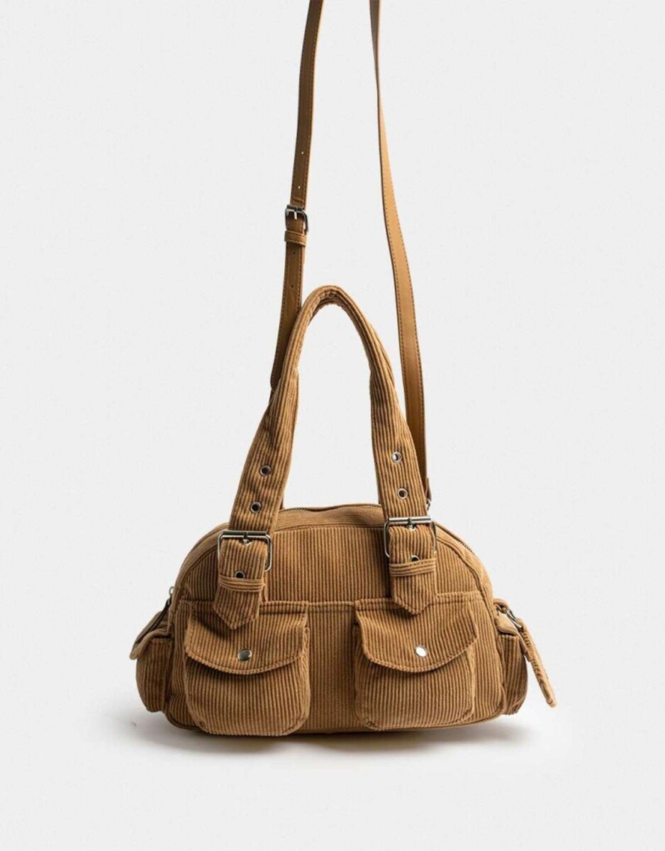 Cartera Cartera Bowling Multipocket Chocolate - Marron Camel 