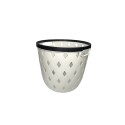 CESTO CANASTO CALADO REDONDO 24LTS 30,5X27CM CESTO CANASTO CALADO REDONDO 24LTS 30,5X27CM