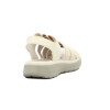 Wonder Sandalia Dama Confort Tres Tiras C/ Pulsera Beige