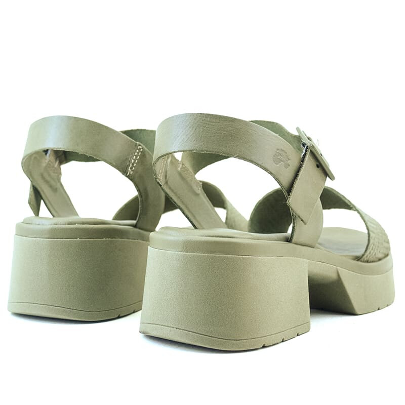 Sandalias Country Tira Ancha de Mujer - 26301 Salvia