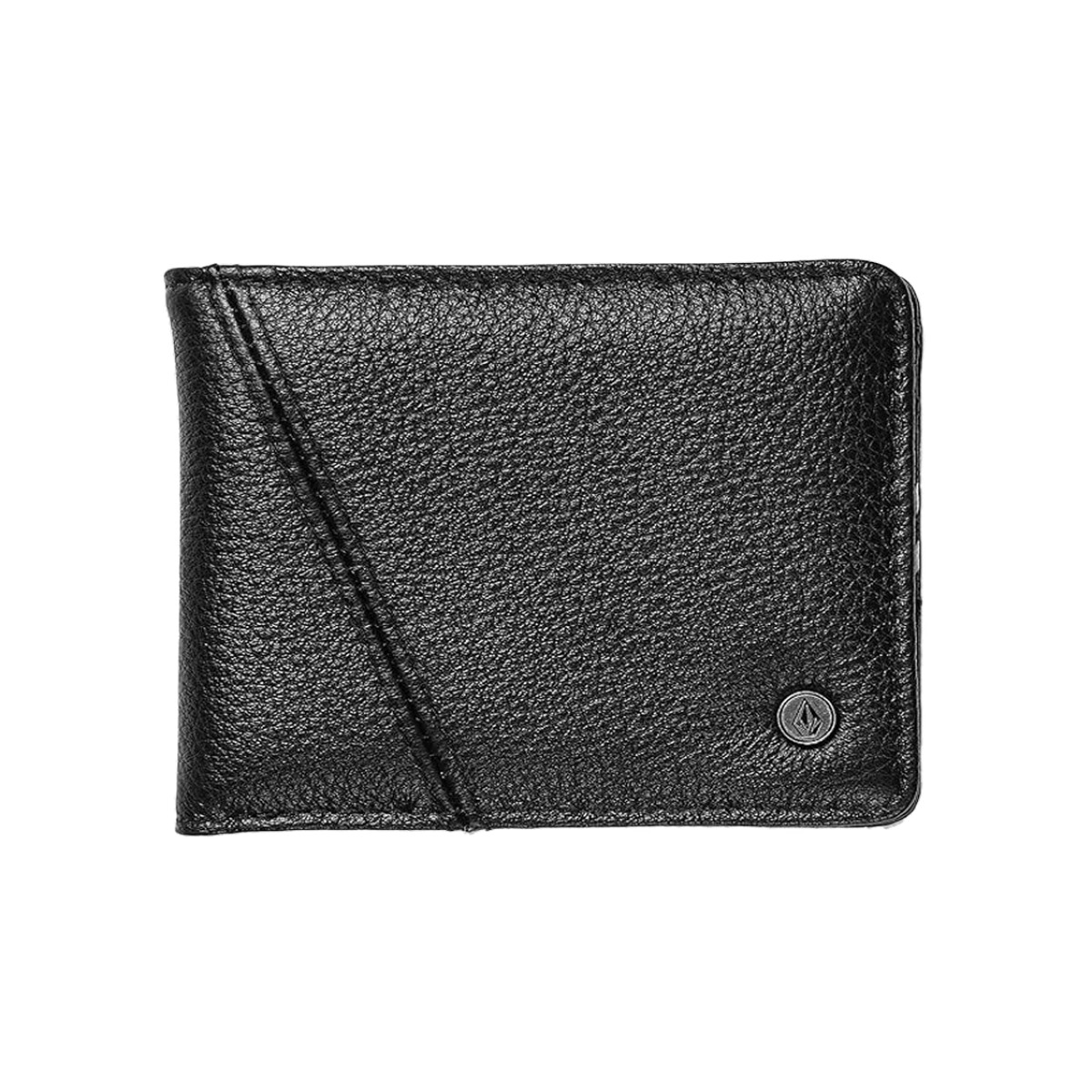 Billetera Volcom ABG PAY-A-PAL LEATHER BIFOLD - Negro 