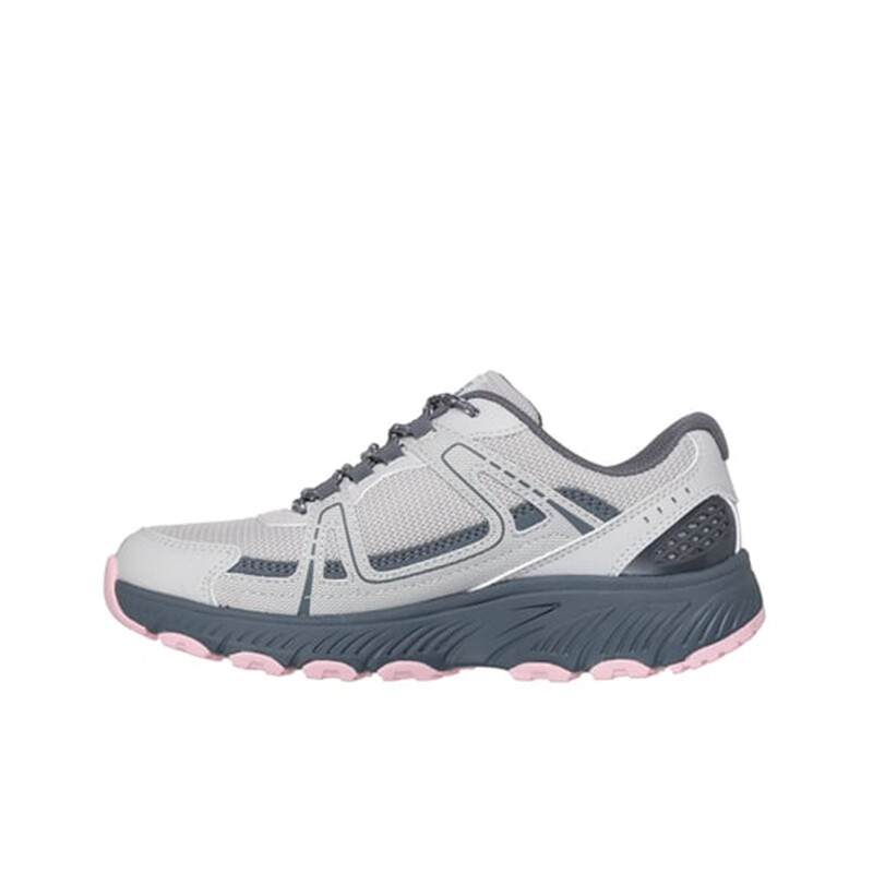 Championes Overlay Lace-Up Move Gris