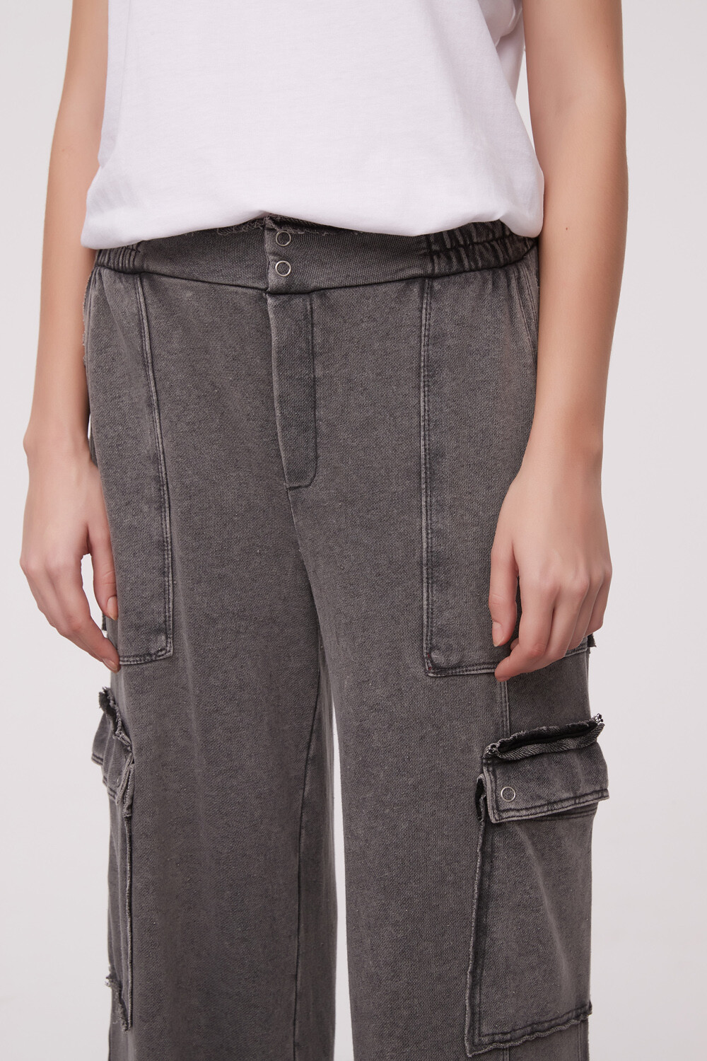 Pantalon Shuain Gris Medio