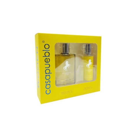 Casapueblo Wild Gift Set Edt 75 ml + Deo splash 80 ml Yellow