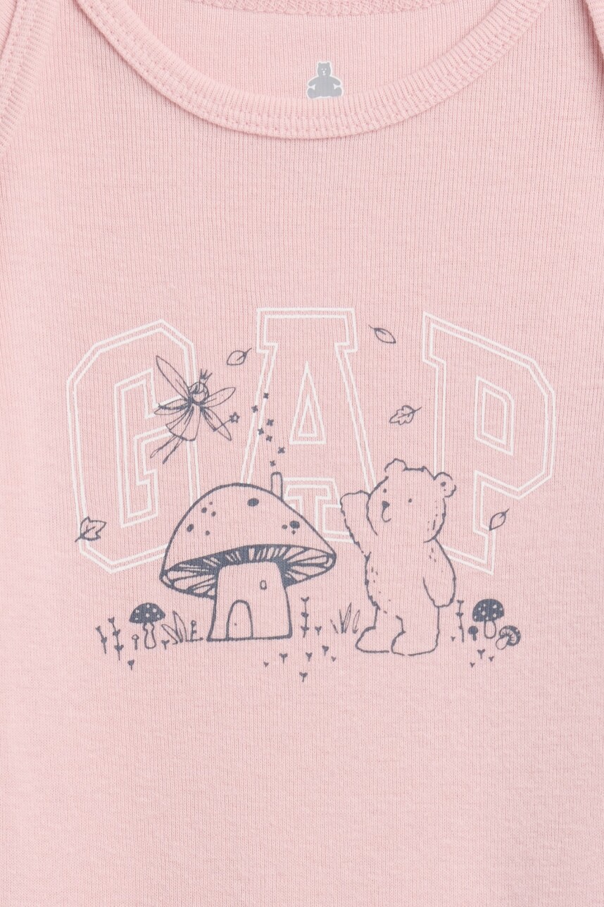 Body Manga Larga Logo Gap Bebé Primitive