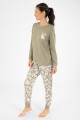 Pijama lavander Verde claro