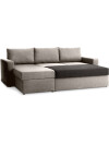 Sofá cama MARSLEV chaise longue gris cl Sofá cama MARSLEV chaise longue gris cl