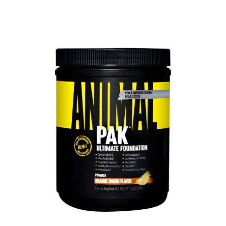 60 Servicios En Polvo Animal Pak- Sabor Naranja 60 Servicios En Polvo Animal Pak- Sabor Naranja