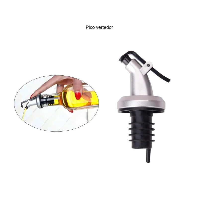 Dispensador de aceite o vinagre 300 ml GRIS