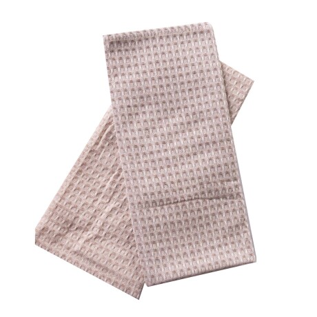 SET 2 REPASADORES WAFFLE ALGODON 40*60, BEIGE