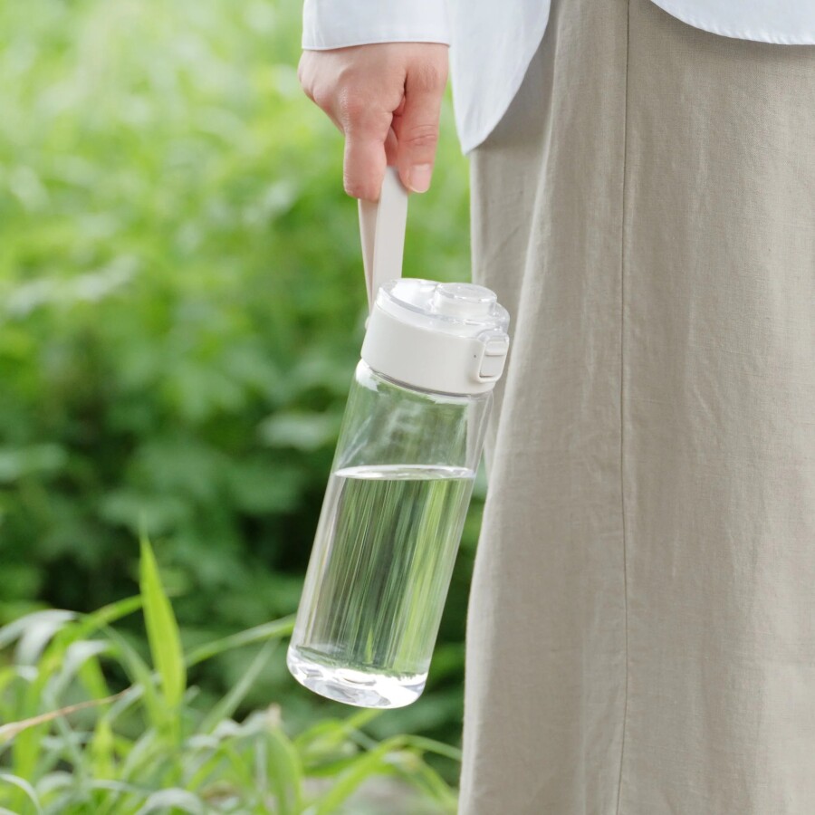 Botella Transparente 550mL White