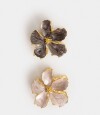 Broches Sets Hawaianas Combinacion Bicolor