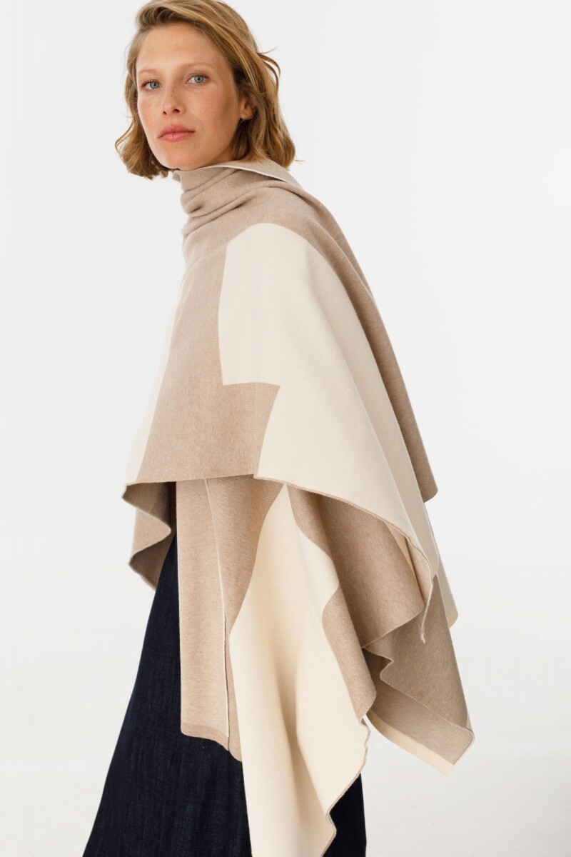 Ruana North Crudo/Beige