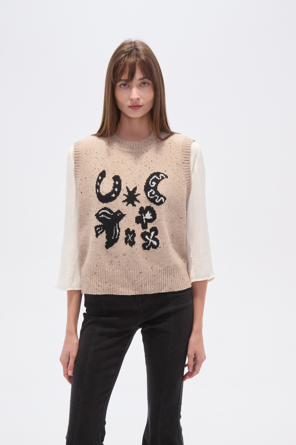 Chaleco Iriette Estampado 1