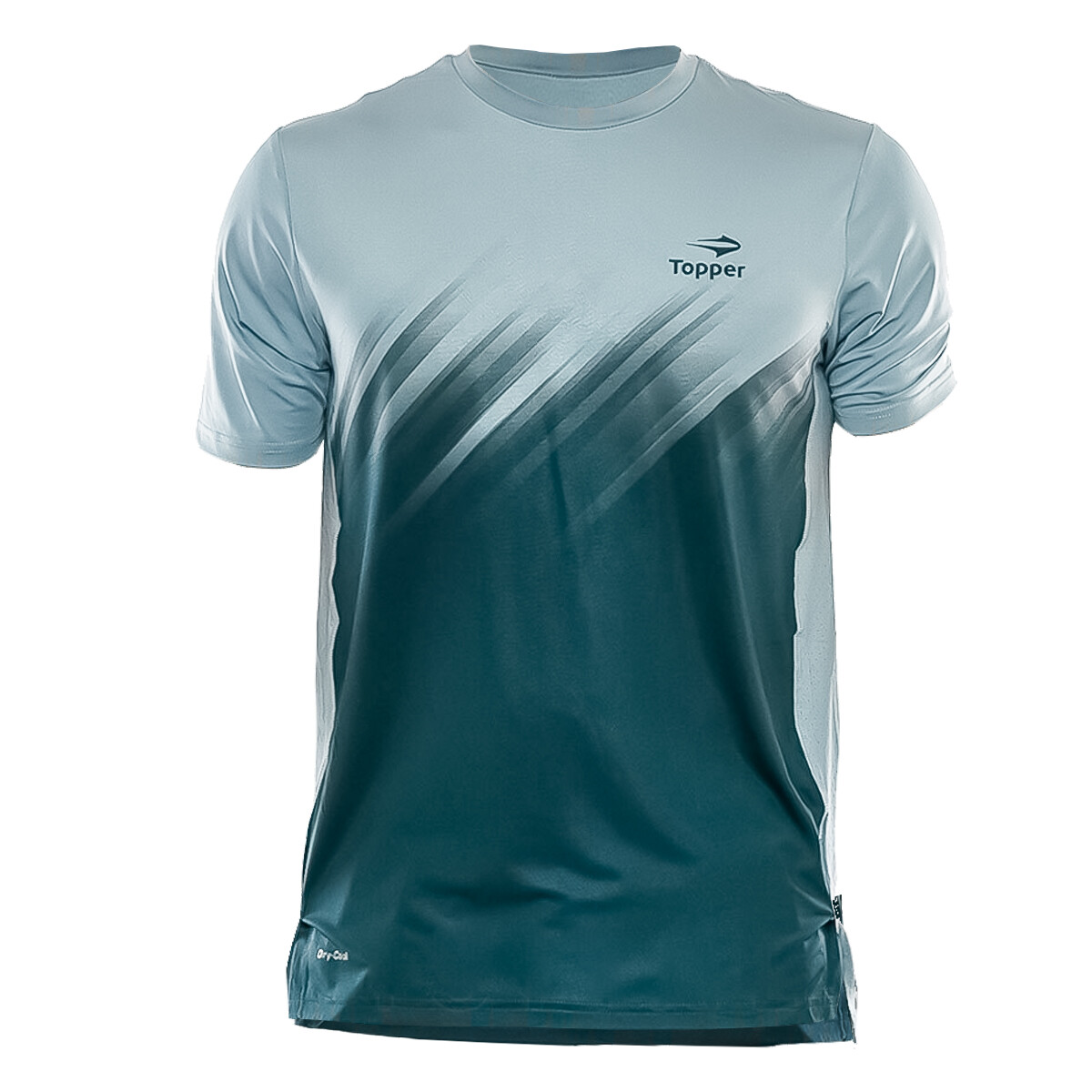 Camiseta Remera Topper Entrenamiento Hombre Original - Azul/DG 