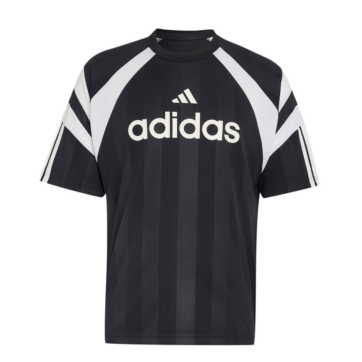 Remera de Hombre Adidas M Tiro Jrsy - Negro - Blanco 