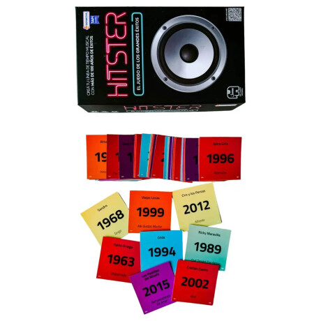 Hitster Juego De Mesa Música Grandes Éxitos Fiesta Hitster Juego De Mesa Música Grandes Éxitos Fiesta
