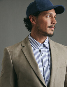 110600 SACO HARRINGTON LABEL Kaki