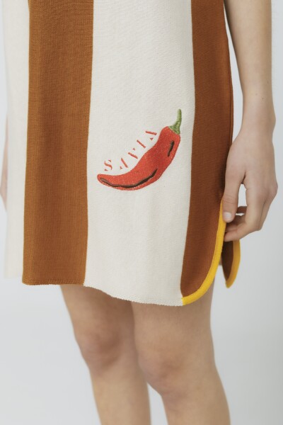 PRE VENTA VESTIDO CHILLI Camel