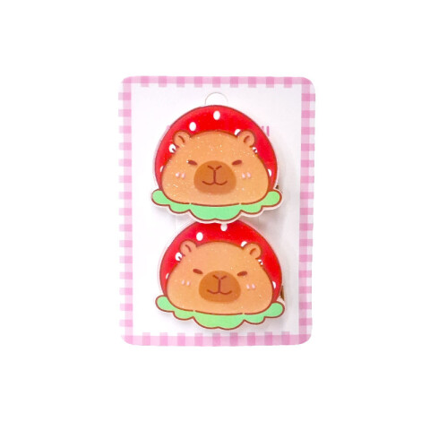 Broche pinza para el cabello 2pcs Capi Broche Pinza Para El Cabello 2pcs Capi