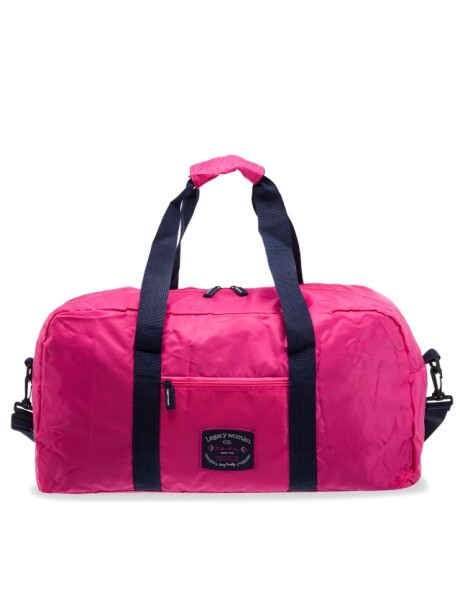 BOLSO PLEGABLE ESTAMPADO Rosado