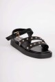 SANDALIA PADDOCK BUNA Negro