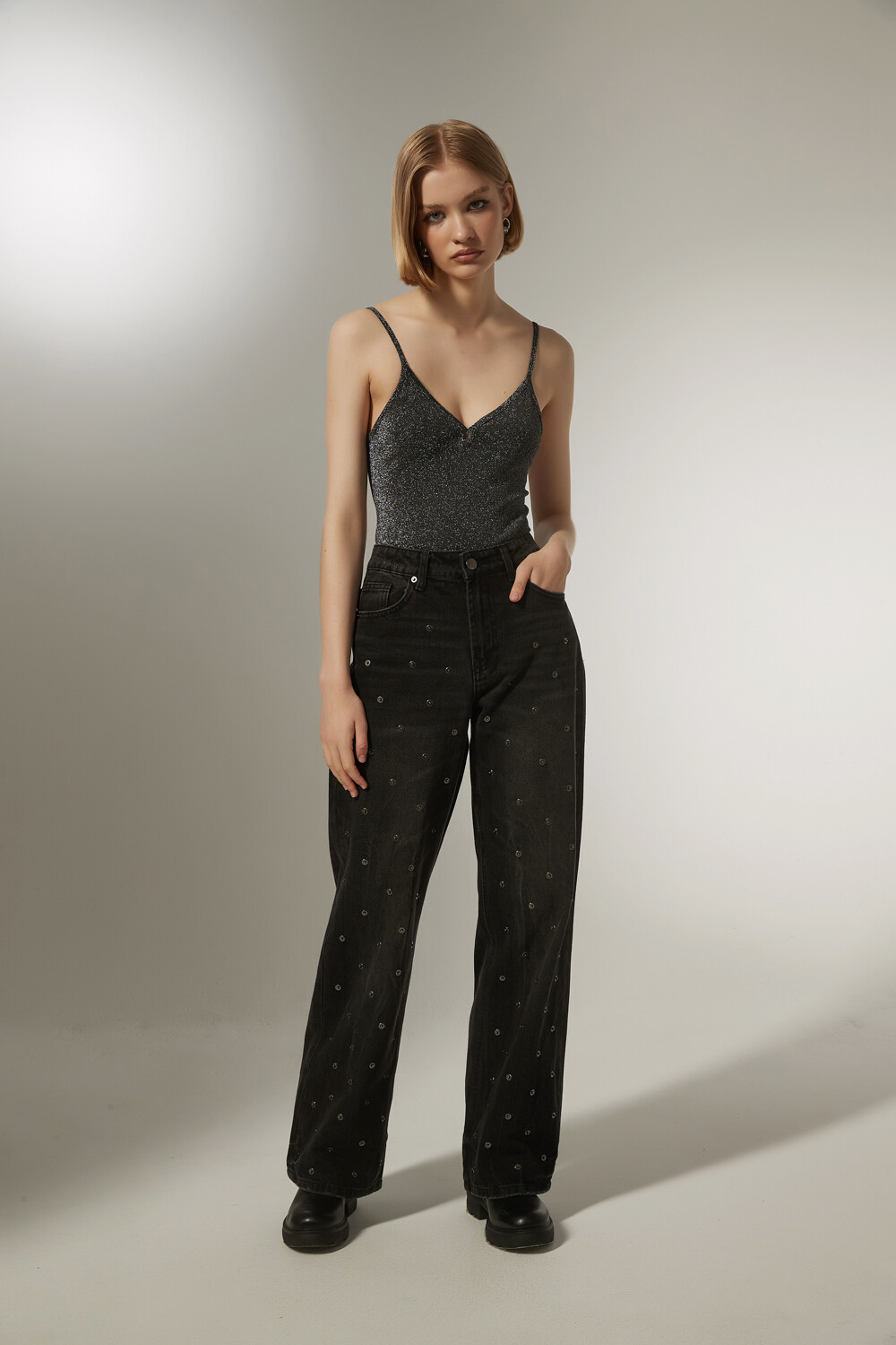Pantalon Selatan Gris Oscuro