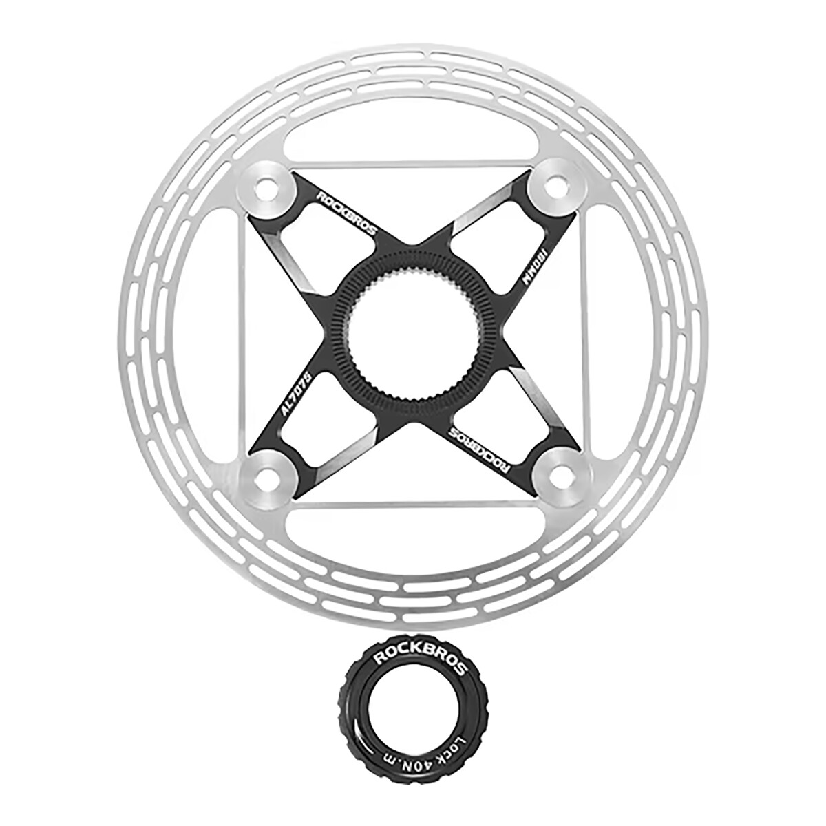 Disco para Rueda de Bicicleta Rockbros 160MM Acero 