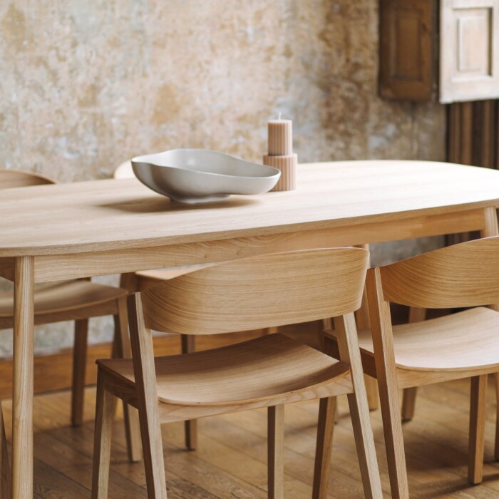 Mesa de Comedor Ovalada Mesa de Comedor Ovalada