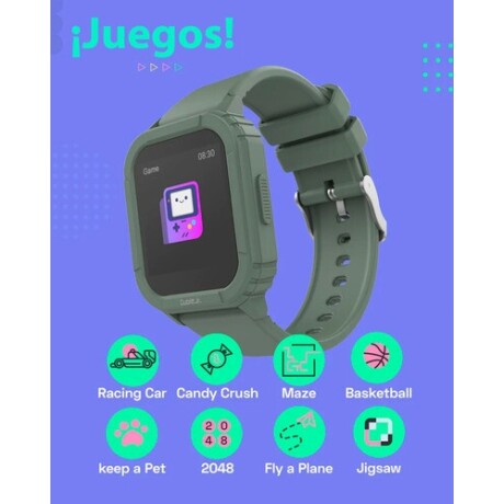 Reloj inteligente smartwatch para niños Cubitt Junior CTJR Lila