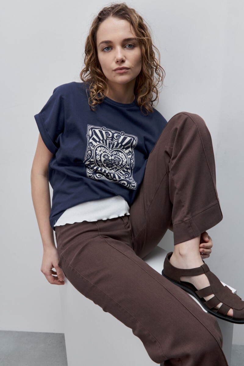 REMERA LIMBO Azul Marino