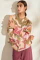 PRE VENTA CAMISA REMO PRINT Tierra
