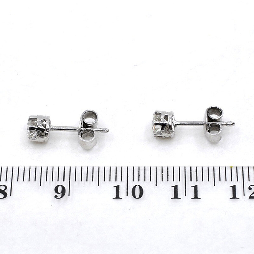Caravanas En Oro 18K, Platino Y Brillantes Caravanas En Oro 18K, Platino Y Brillantes