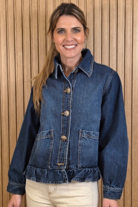 Sobrecamisa Rufina Denim Azul