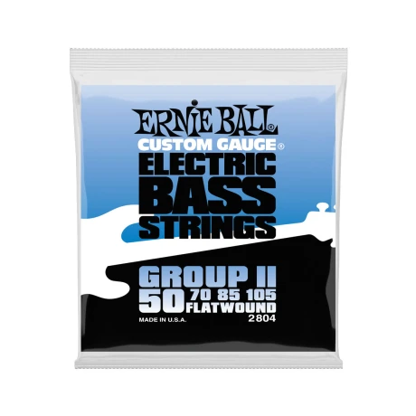 Encordado Bajo Ernie Ball Bass Flat Group Ii .050 Encordado Bajo Ernie Ball Bass Flat Group Ii .050