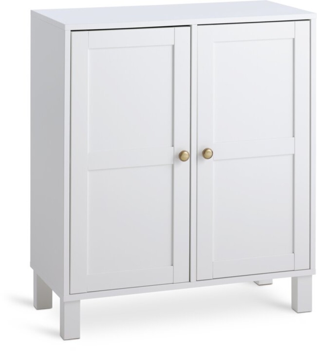 Armario SKALS 2 puertas blanco 