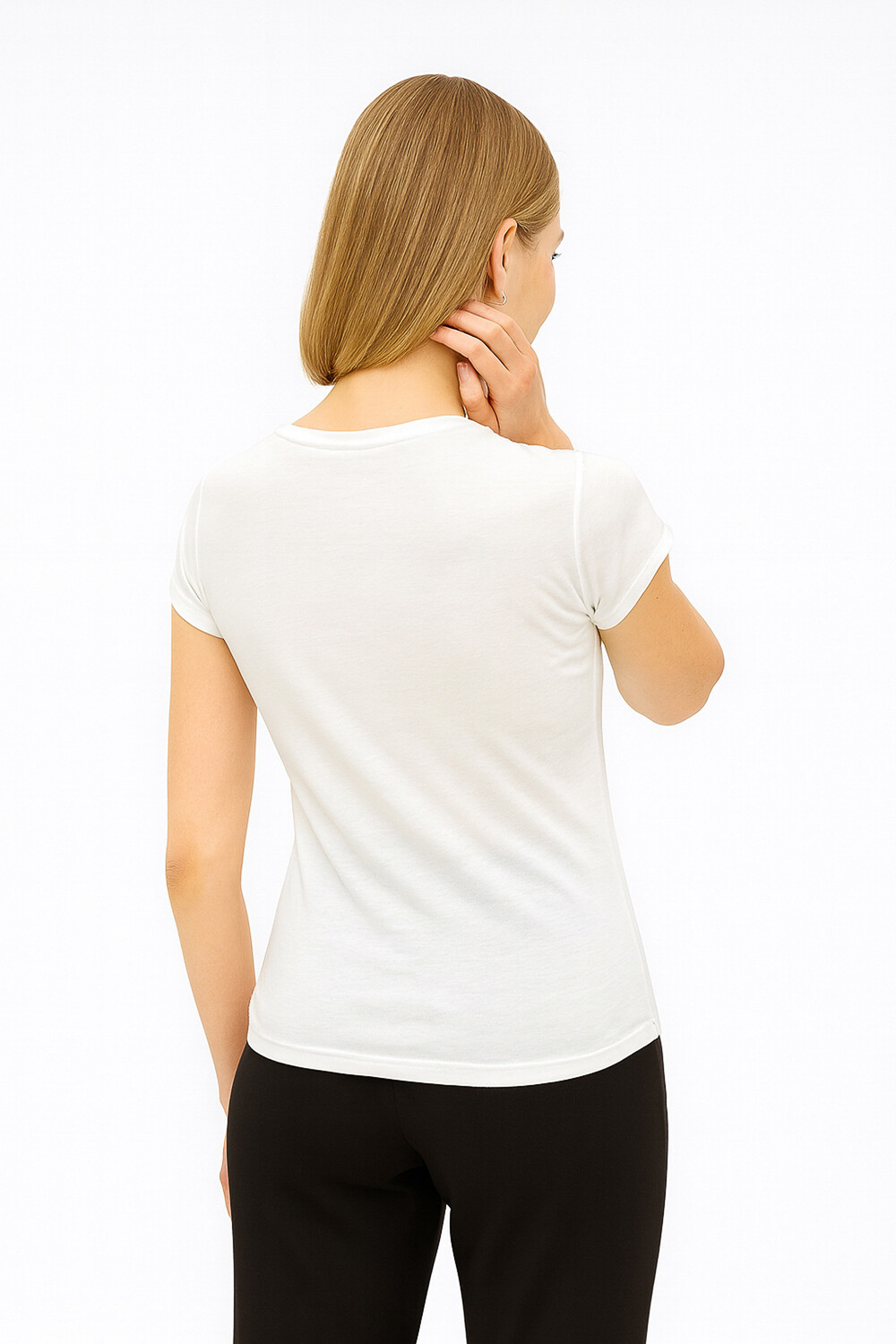 Blusa Suide Blanco