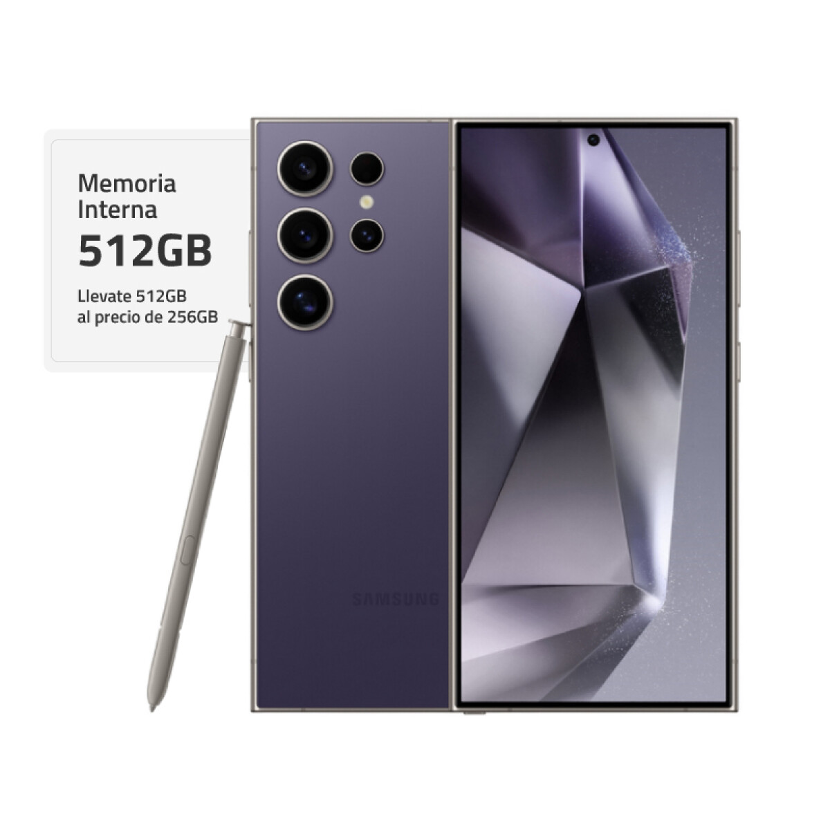 Samsung Galaxy S24 Ultra 512 GB - Titanium Violet 