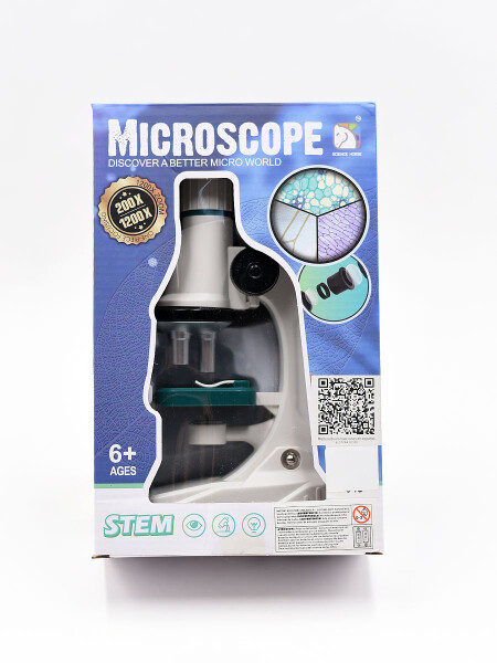 MICROSCOPIO CIENCIA 26 X 17 CM VERDE