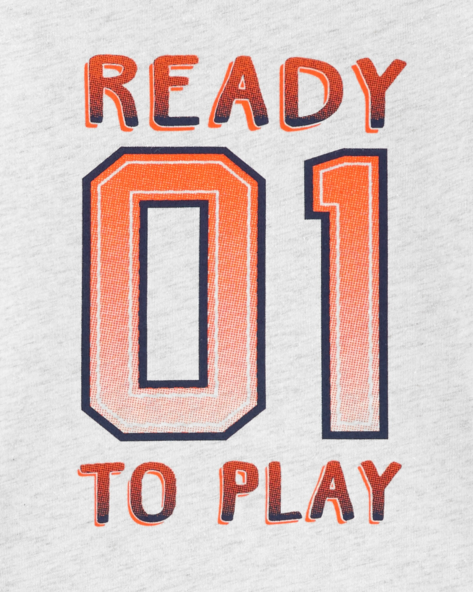 Set dos piezas pantalón y remera de algodón diseño colorblock Sin color