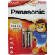 Pila PANASONIC Alcalina AAA x 2 Unidades Pila PANASONIC Alcalina AAA x 2 Unidades