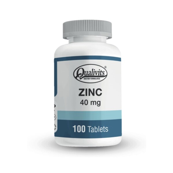 Zinc 40mg Tabletas - Qualivits Zinc 40mg Tabletas - Qualivits