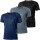 Set X3 Remeras Deportivas Para Entrenamiento Hombre Multicolor