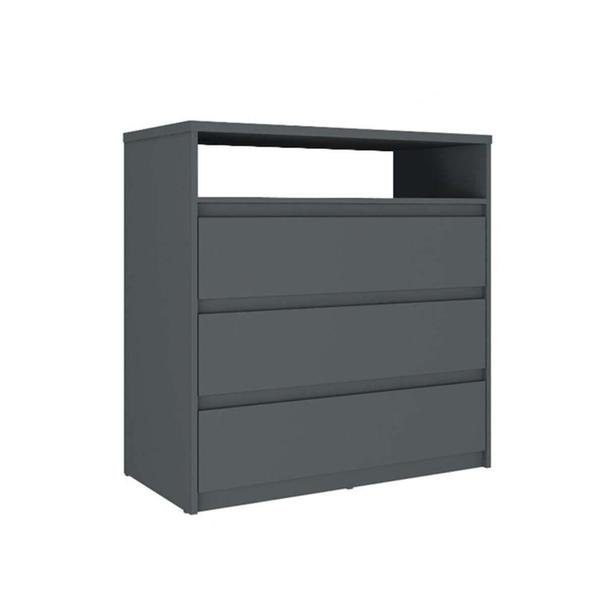 Comoda 3 cajones SOUTH Plus - Gris 