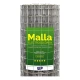 Tejido Malla Electrosoldada Galvanizada Rollo 1.80m X 25 Mt Gris