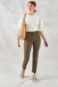 Pantalon Algodon Spandex Safari