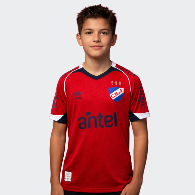 Camiseta Umbro Nacional Away 1 2026 Junior Rojo