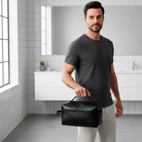 Neceser Bolso De Mano Masculino Negro