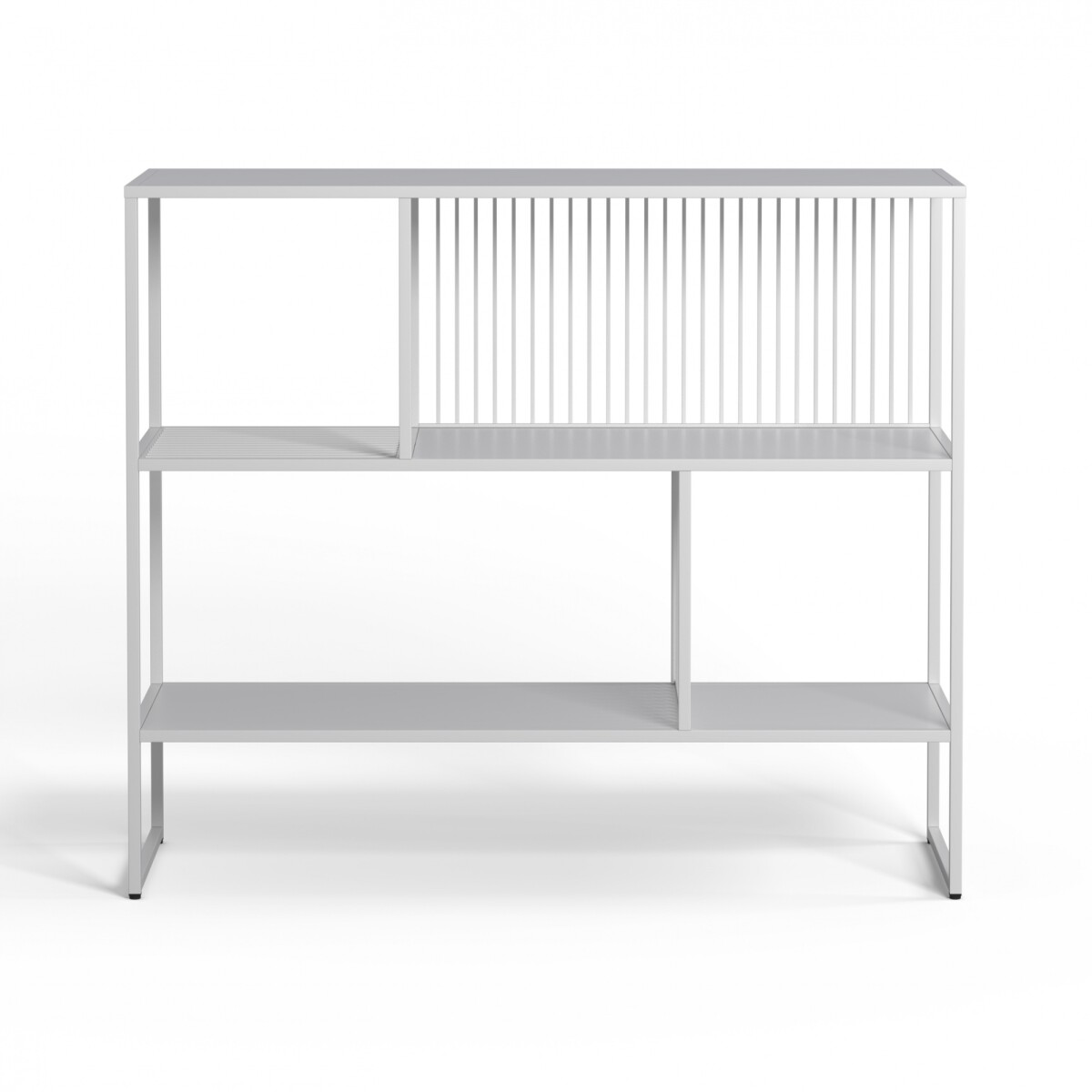 BIBLIOTECA - METAL BLANCO OLIVIA 